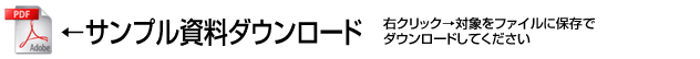 サンプル資料ダウンロード 4.3MB