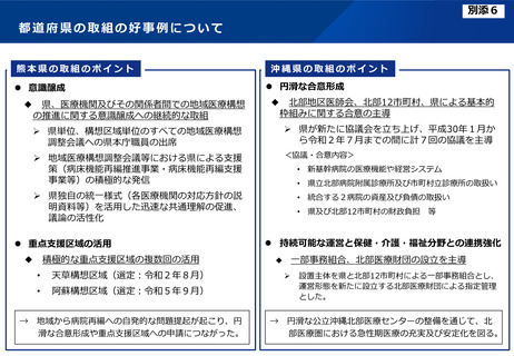 ［医療提供体制］ 地域医療構想、都道府県向けチェックリスト作成　厚労省