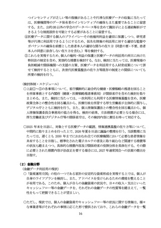 ［医療改革］ 医療機関の保有データ利活用、年末を目途に中間整理
