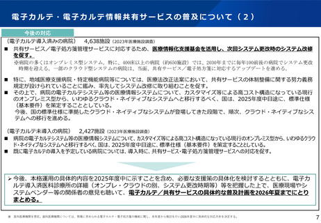 ［医療改革］ 電子カルテ「クラウド・ネイティブ」システムの導入促進へ