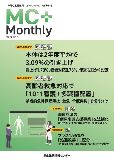 本体は2年度平均で3.09％の引き上げ　賃上げ1.70％、物価対応0.76％、使途も細かく設定『Monthly』1月号